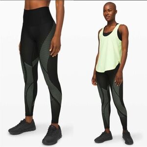 Lululemon Mapped Out High-Rise Tight 28"
Black / Florid Flash SZ 6